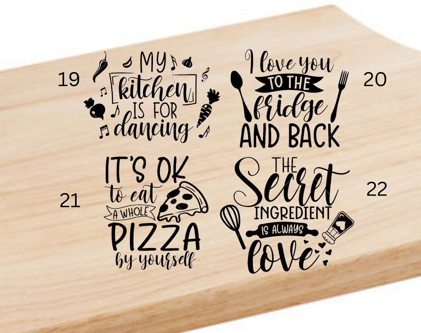 Custom Serving Charcuterie Engraved board - Kitchen Household 28 variations