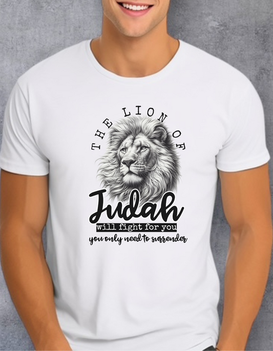 Christian T-Shirt The Lion of Judah