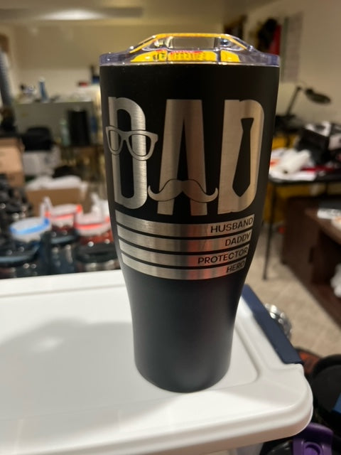 DAD Firm Grip 30oz Tumbler